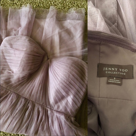 Jenny Yoo Collection Wren Convertible Dress in lilac shade size 6 - Picture 3 of 8